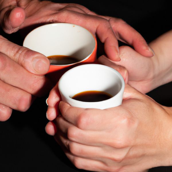 AI image generated by DALL-E 2 — prompt: close-up photo of two realistic human hands holding a coffee cup, ten fingers visible, natural anatomy, no extra fingers