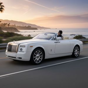 Nano Banana — Man and Car in California