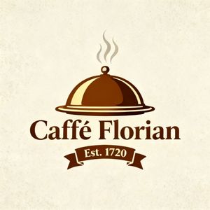 Seedream 4.0 — Vintage Cafe Logo