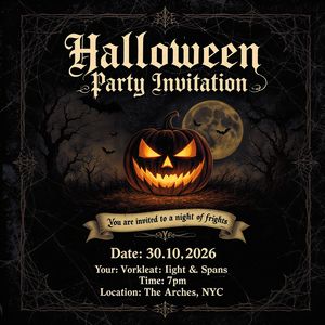 FLUX.1 Kontext [pro] — The Halloween Invitation