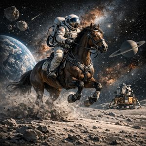GPT Image 1.5 — The Reversed Rodeo