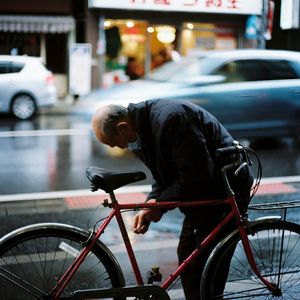 Grok Imagine Image — Candid Street Photography