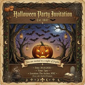 Wan 2.7 Pro — The Halloween Invitation