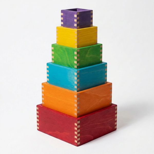 Swap the positions of the blue and yellow blocks