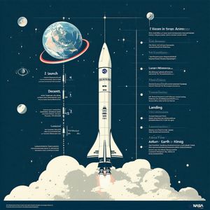 Stable Diffusion 3.5 Large — Apollo 11: Journey to Tranquility