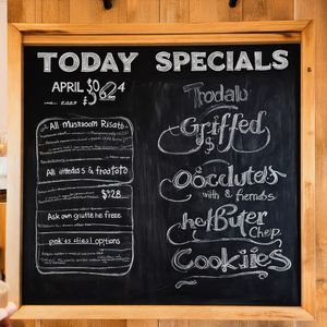 Stable Diffusion 3.5 Medium — Chalkboard Menu