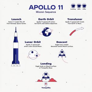Recraft V4 Pro — Apollo 11: Journey to Tranquility