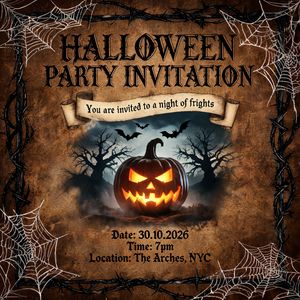 Seedream 5.0 Lite — The Halloween Invitation