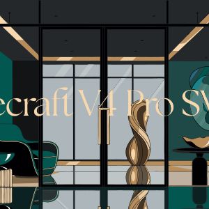 Vector illustration of a cinematic wide shot of a high-en...