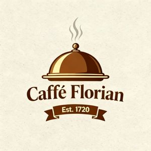 Seedream 4.0 — Vintage Cafe Logo