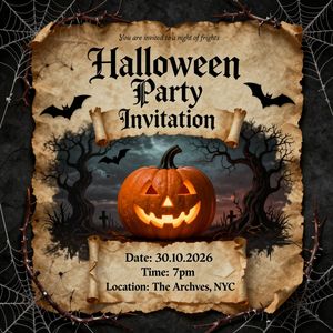 Z-Image Turbo — The Halloween Invitation
