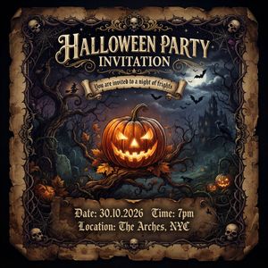 Nano Banana 2 Lite — The Halloween Invitation