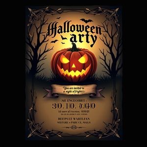 FLUX.1 [dev] — The Halloween Invitation