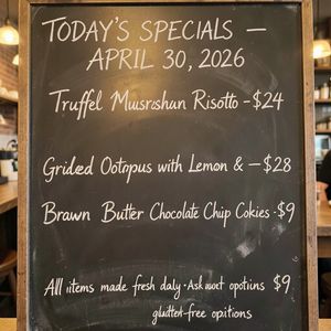 FLUX.2 [klein] 4B — Chalkboard Menu