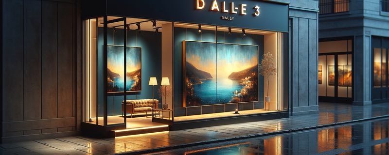 DALL-E 3 AI generated image example