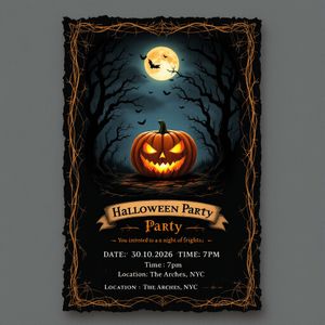FLUX1.1 [pro] — The Halloween Invitation