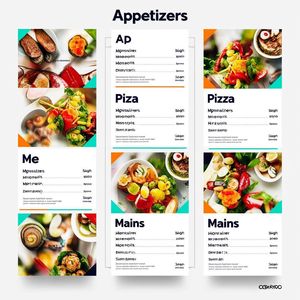 Bria FIBO — Modern Clean Menu