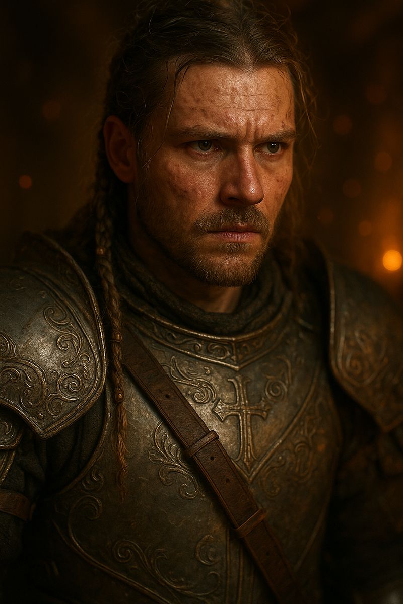 GPT Image 1 Mini full size benchmark result for Fantasy Warrior