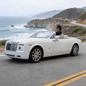 Seedream 4.5 — Man and Car in California