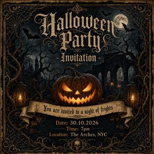 GPT Image 2 — The Halloween Invitation