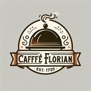 DALL-E 3 — Vintage Cafe Logo