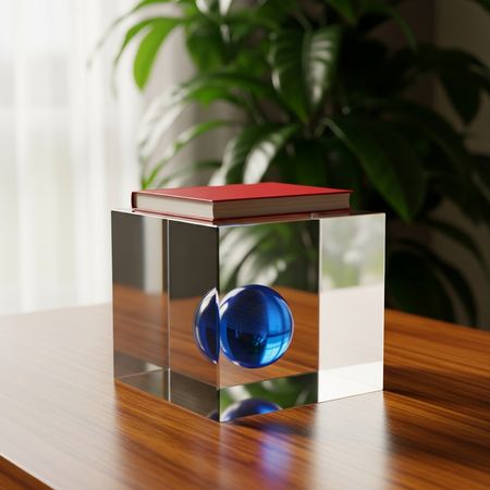 Imagen 4.0 Generate 001 benchmark result for Geometric Composition