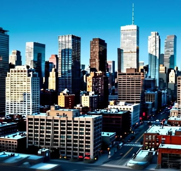 Cinematic wide shot of a high-end, artisan perfumery workshop. In the center, a single, elegantly...
