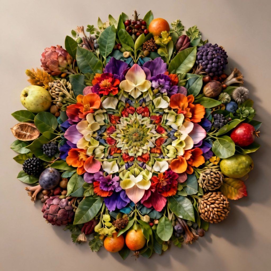 Seedream 4.0 full size benchmark result for Intricate Floral Mandala