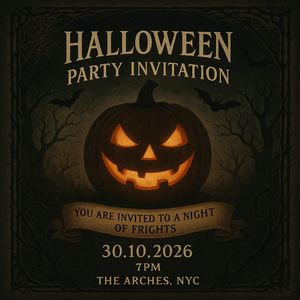 GPT Image 1 Mini — The Halloween Invitation