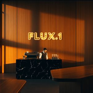 Cinematic 16:9 wide shot of a high-end, contemporary coff...