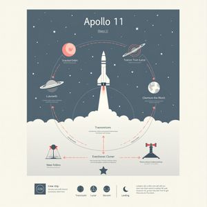 FLUX.1 [dev] — Apollo 11: Journey to Tranquility