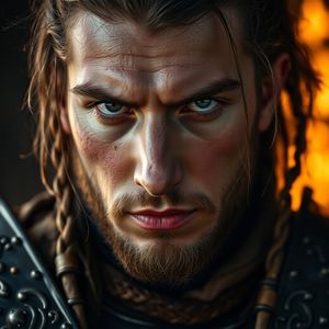 FLUX.1 [schnell] — Fantasy Warrior