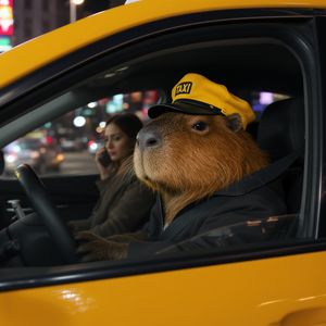 FLUX.1 Kontext [max] — The Capybara Taxi Driver
