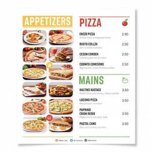 FLUX.2 [max] — Modern Clean Menu