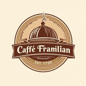 FLUX1.1 [pro] Ultra — Vintage Cafe Logo
