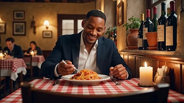 Winning video by Wan 2.6 for The Will Smith Spaghetti Challenge