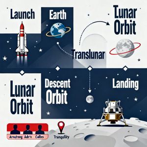 Seedream 4.0 — Apollo 11: Journey to Tranquility