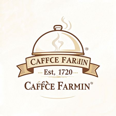 Vidu Q2 benchmark result for Vintage Cafe Logo