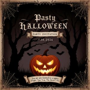 FLUX.1 Krea [dev] — The Halloween Invitation