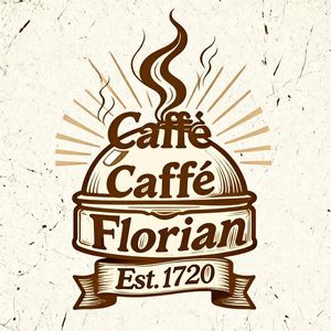 LongCat-Image — Vintage Cafe Logo