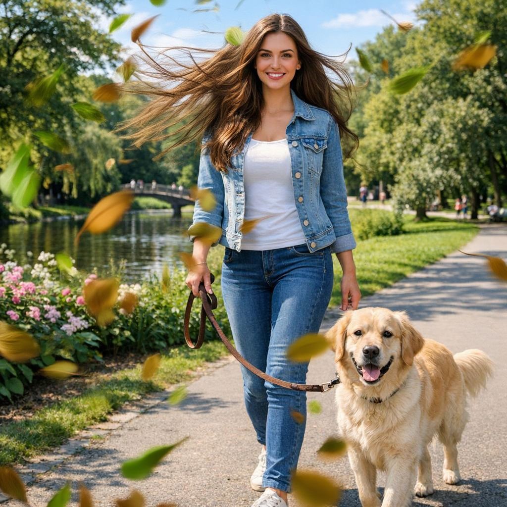 Reve Image 1.0 full size benchmark result for Golden Hour Stroll