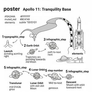 Imagen 4.0 Generate 001 — Apollo 11: Journey to Tranquility
