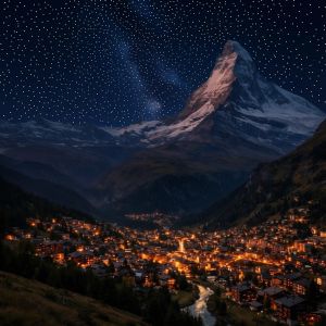 Qwen Image Edit 2511 — Night Sky Transformation