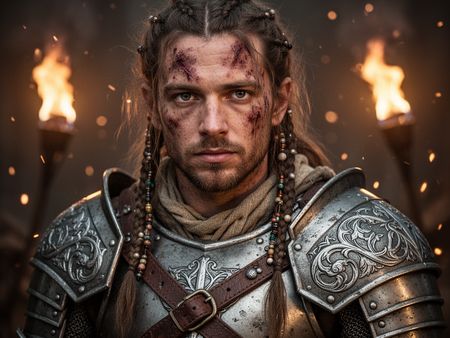 FLUX.2 [dev] Flash benchmark result for Fantasy Warrior