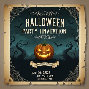 Imagen 4.0 Fast Generate 001 — The Halloween Invitation